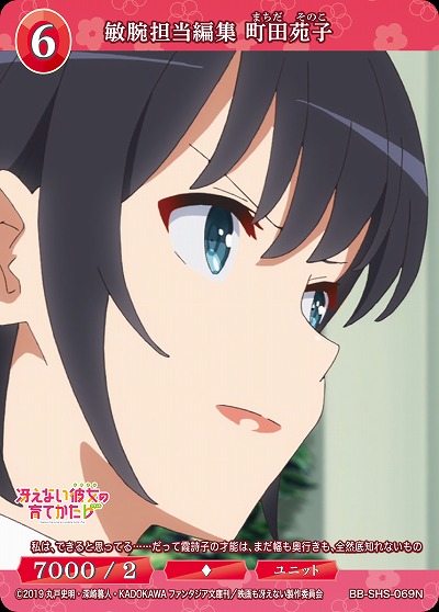 敏腕担当編集 町田 苑子 【BB/SHS/069N】